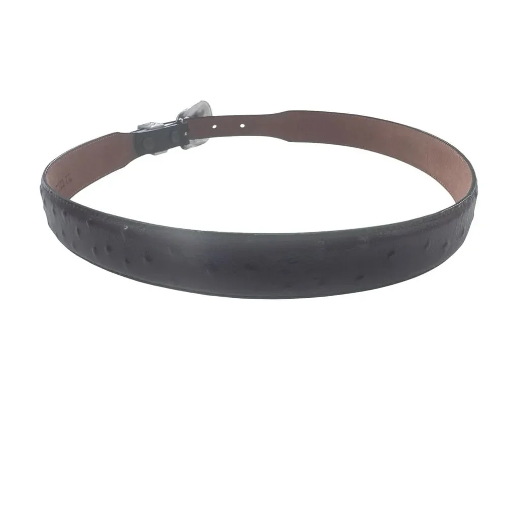 Justin Top Grain Cow Hide Brown Women's Belt, Size 32 Fast Shipping